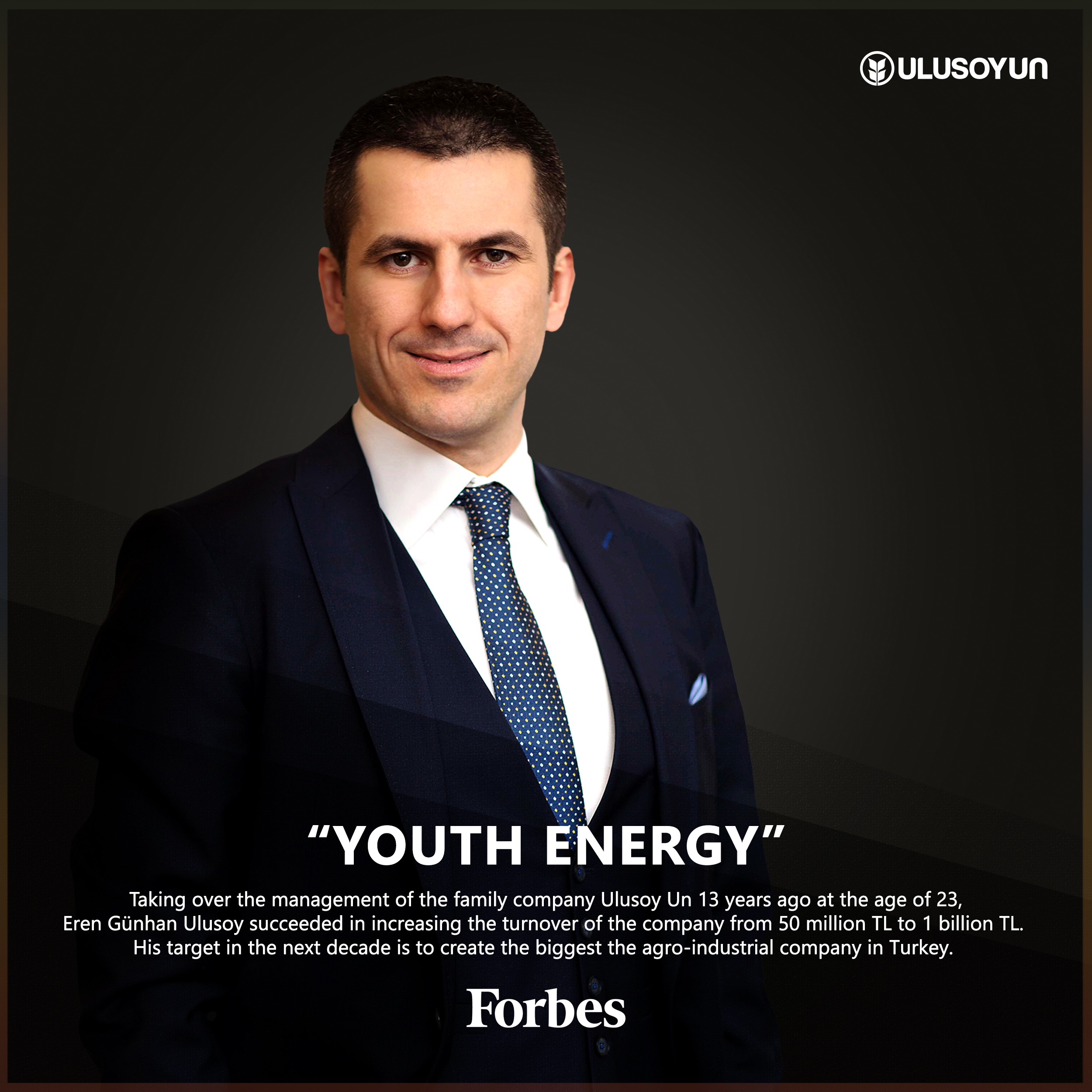 Forbes Magazine, Eren Günhan Ulusoy