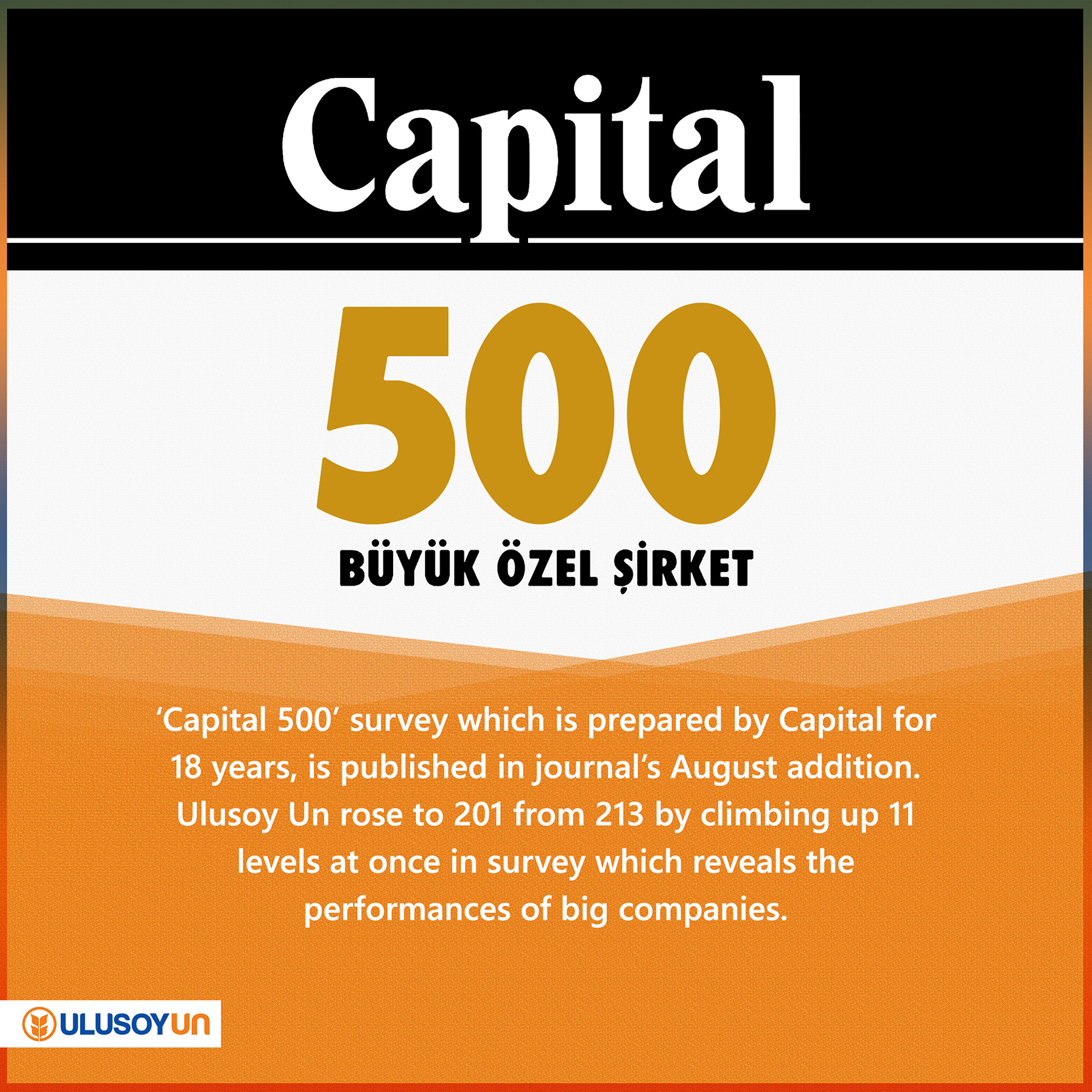 Capital500, 2016, survey, Ulusoy Un, economy